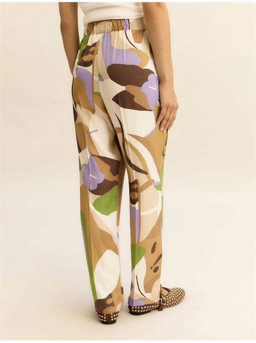 Jogger in twill - SABBIA EMME MARELLA | EMMOSSO125/001